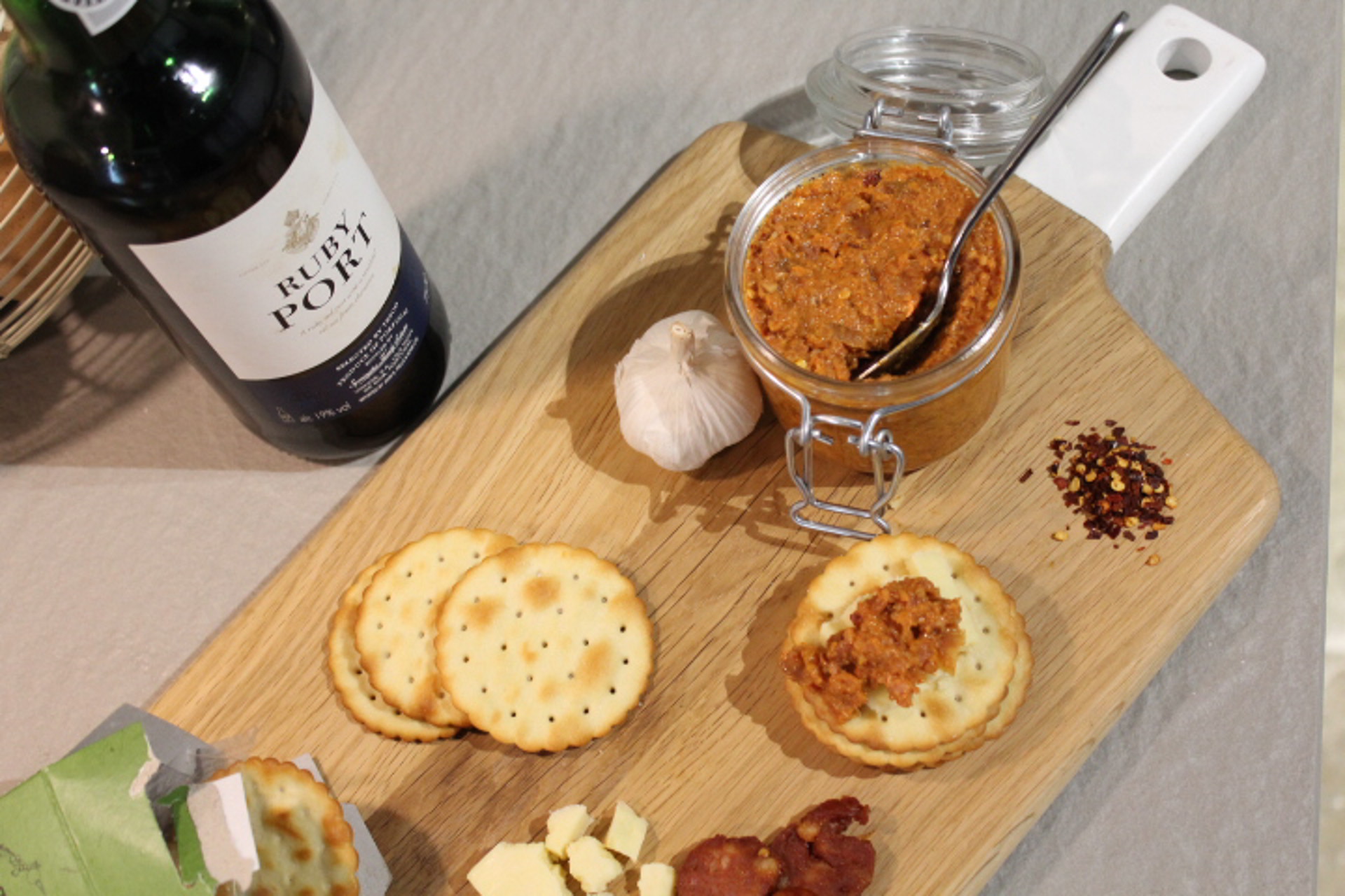 Chorizo Jam- the perfect cheeseboard accompaniment