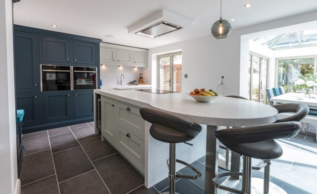 The Dark Blue Kitchen Trend with Katie Green