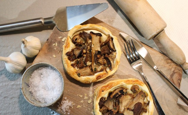 Warming Wild Mushroom Tartlet