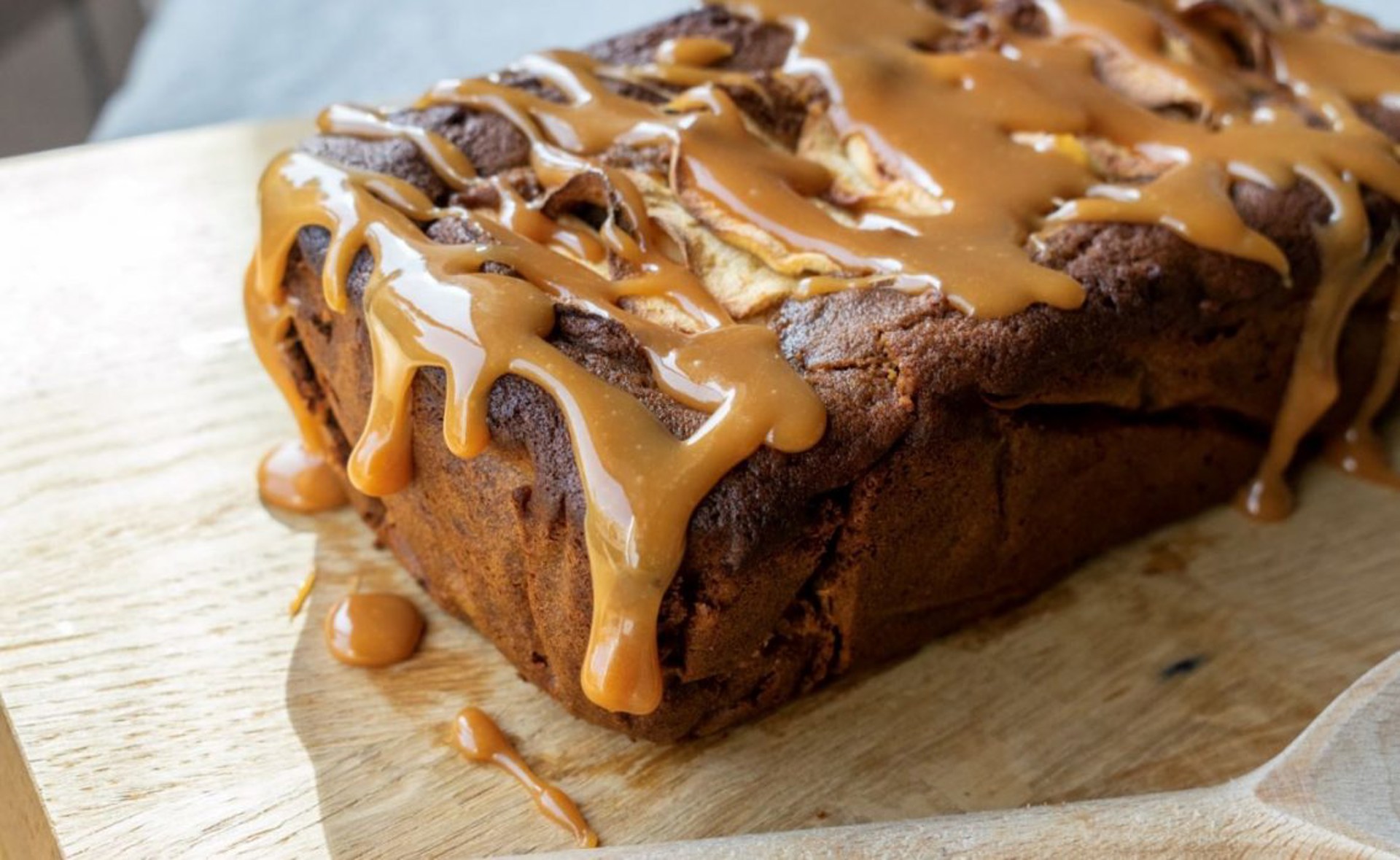 Toffee Apple Ginger Loaf
