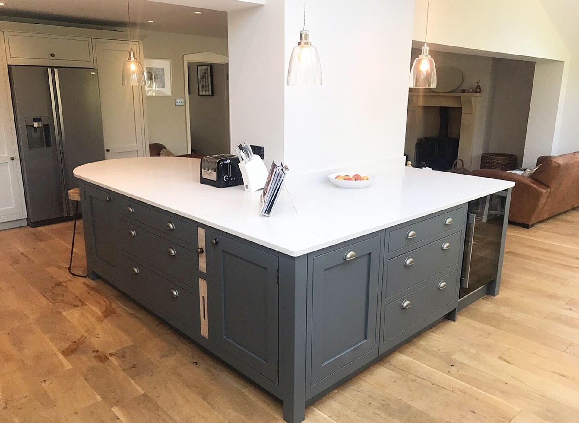 In-frame Shaker | Partridge Grey & Slate Kitchen