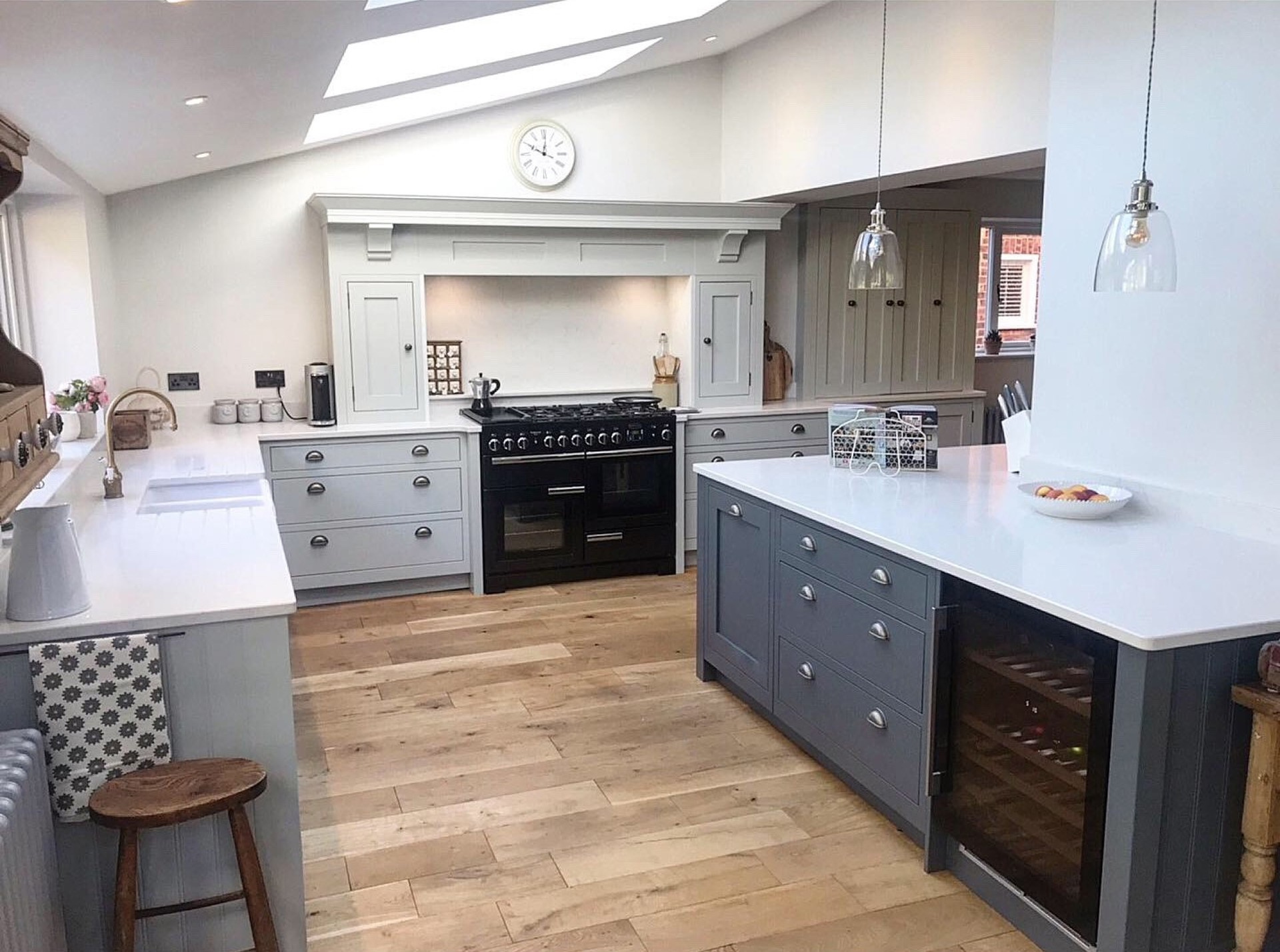 In-frame Shaker | Partridge Grey & Slate Kitchen