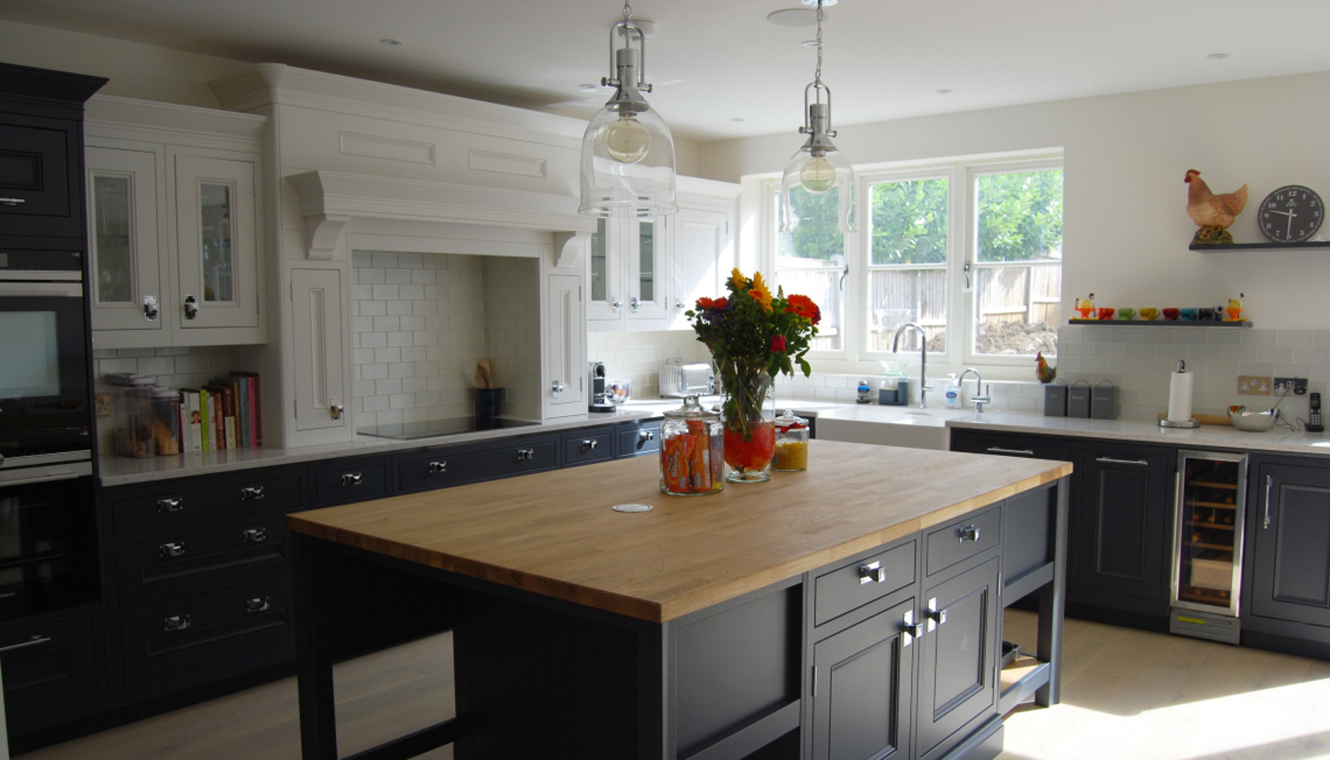 Half Pencil & Scalloped | Charcoal & Chalk Kitchen