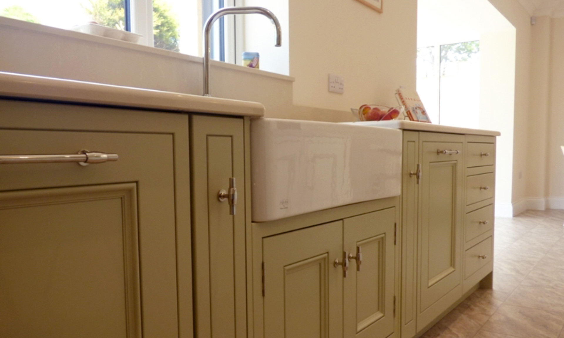 Half Pencil & Scalloped | Ivory & Sage Kitchen