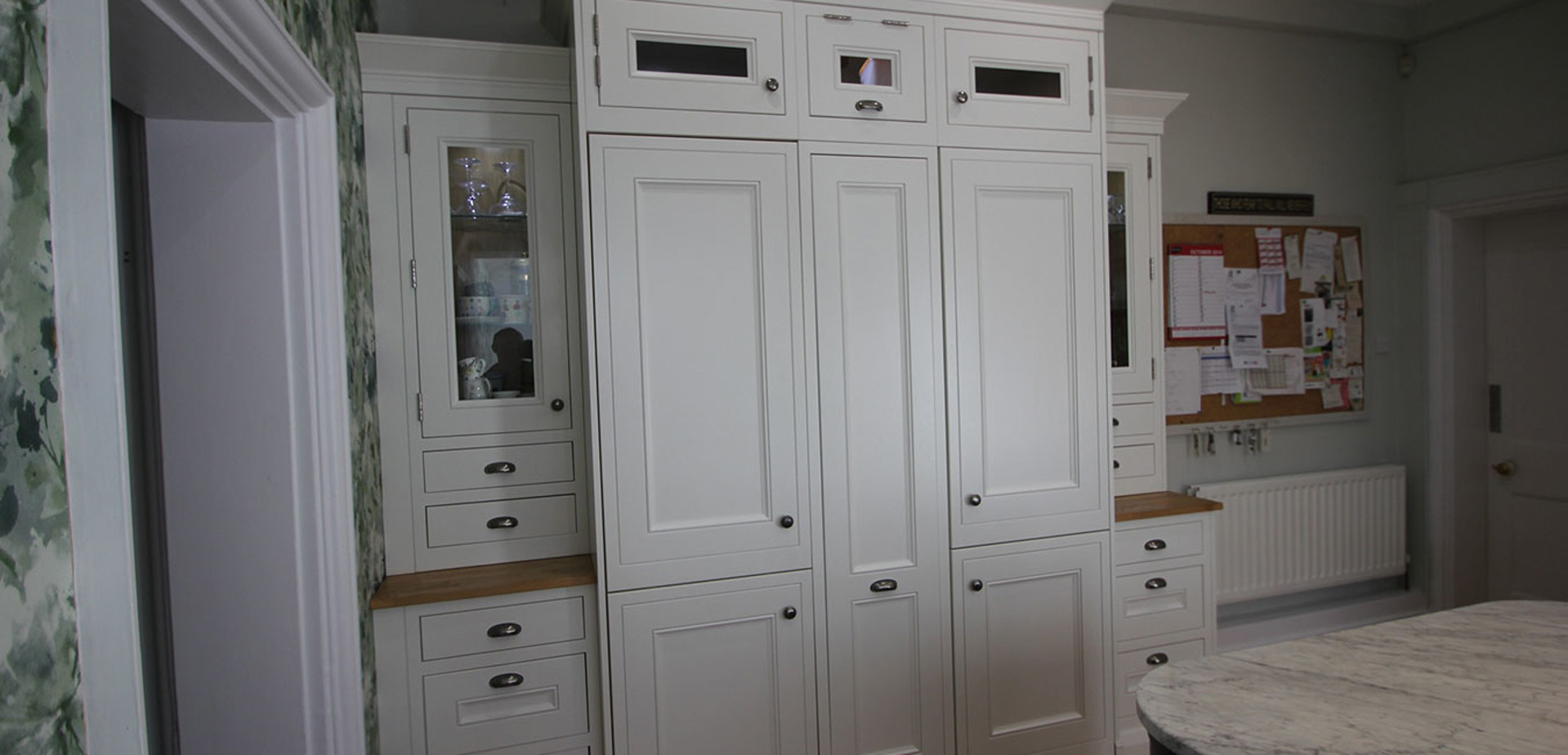 Half Pencil & Scalloped in Partridge Grey & Charcoal