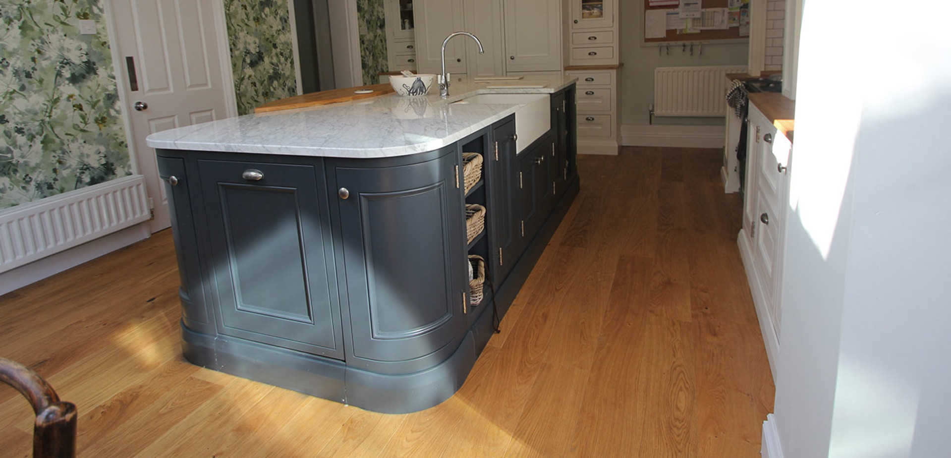 Half Pencil & Scalloped in Partridge Grey & Charcoal