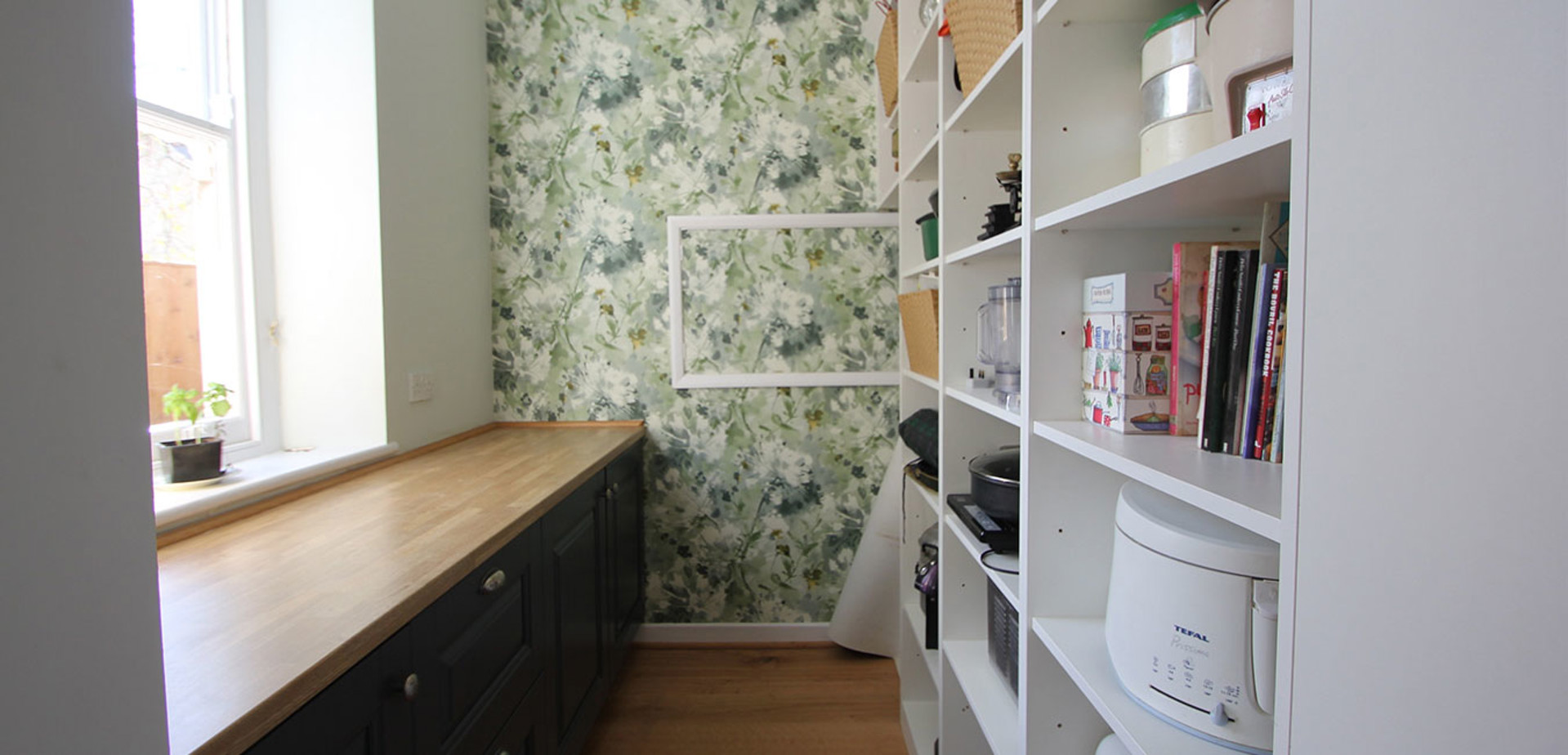 Half Pencil & Scalloped in Partridge Grey & Charcoal