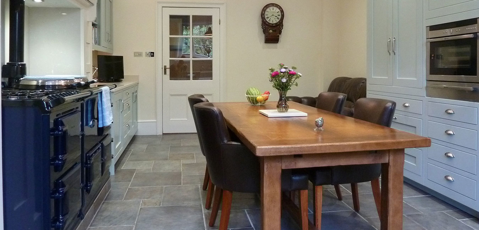 In-frame Shaker | China Blue Kitchen | Blue Shaker Kitchen