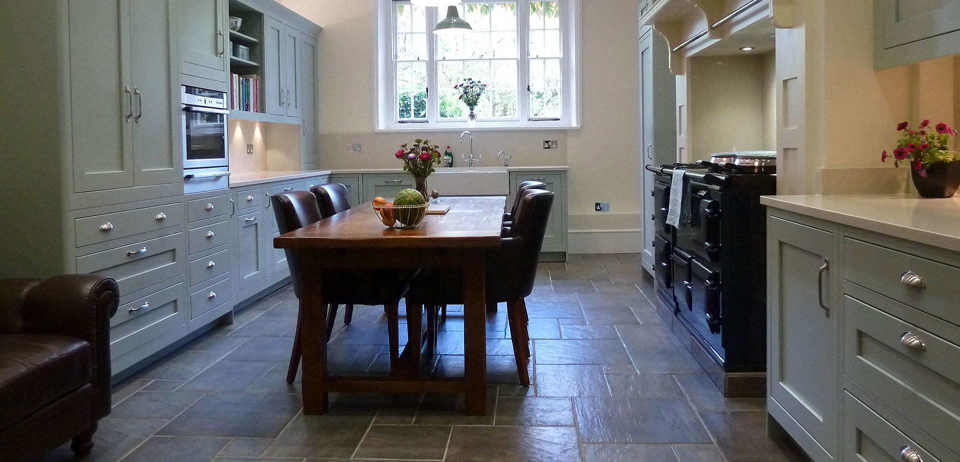 In-frame Shaker | China Blue Kitchen | Blue Shaker Kitchen