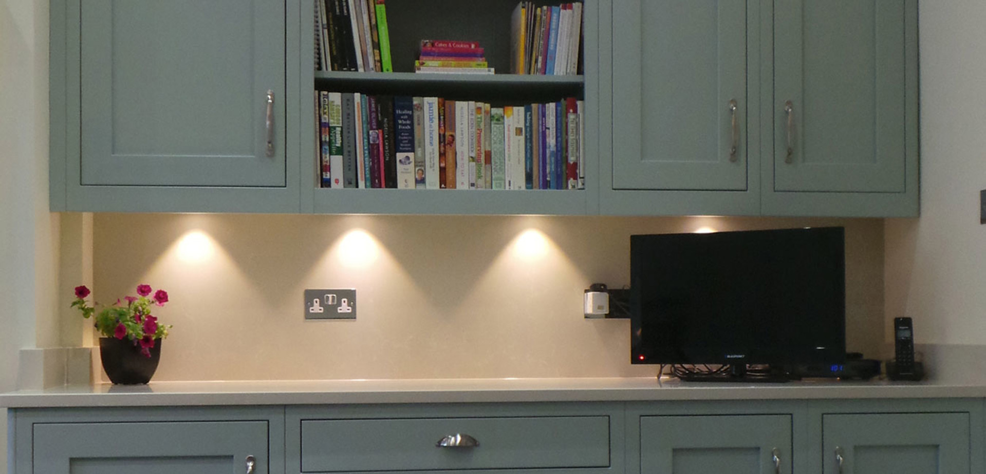 In-frame Shaker | China Blue Kitchen | Blue Shaker Kitchen