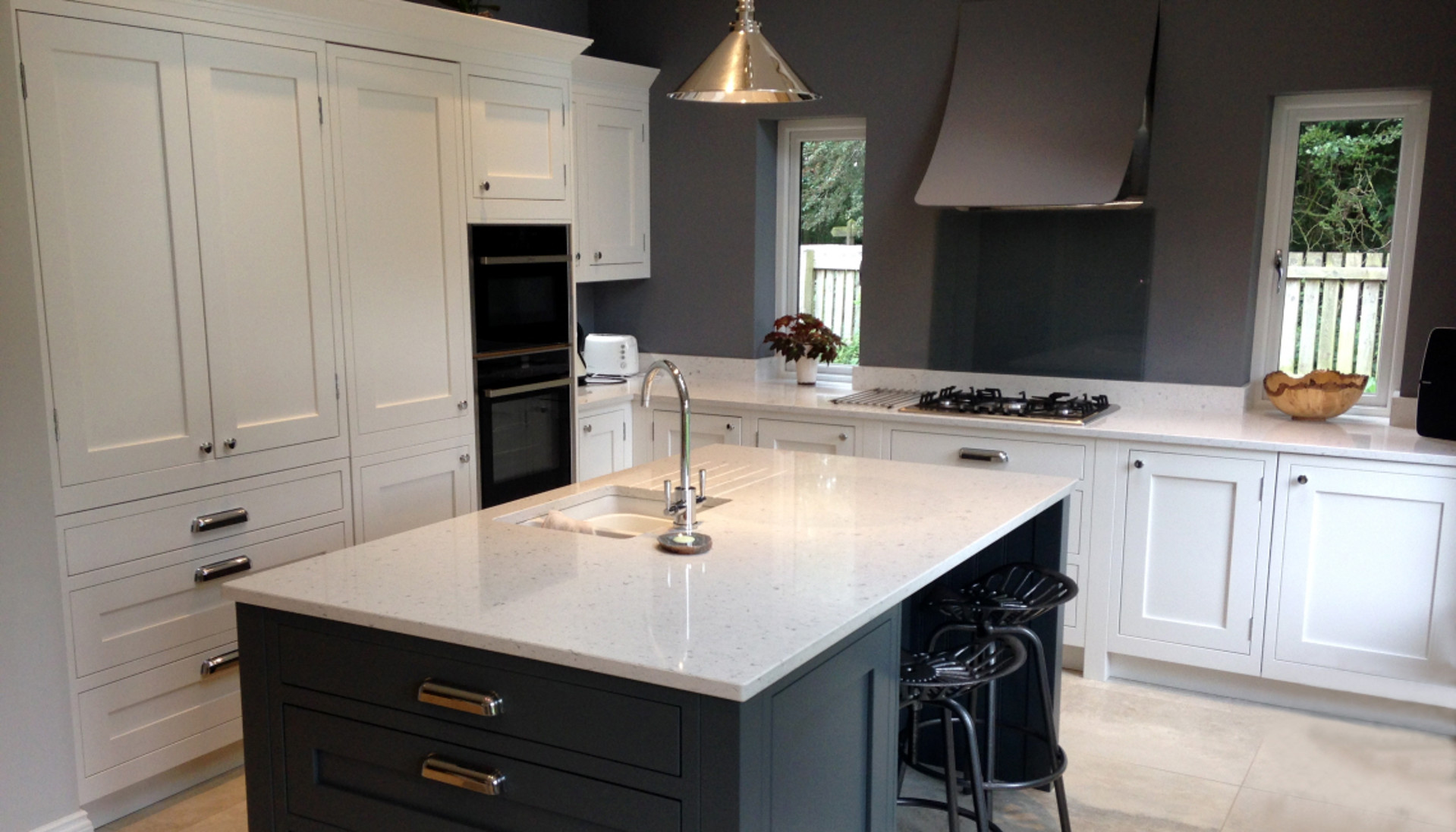 In-frame Shaker | Chalk Kitchen | Slate Grey Kitchen