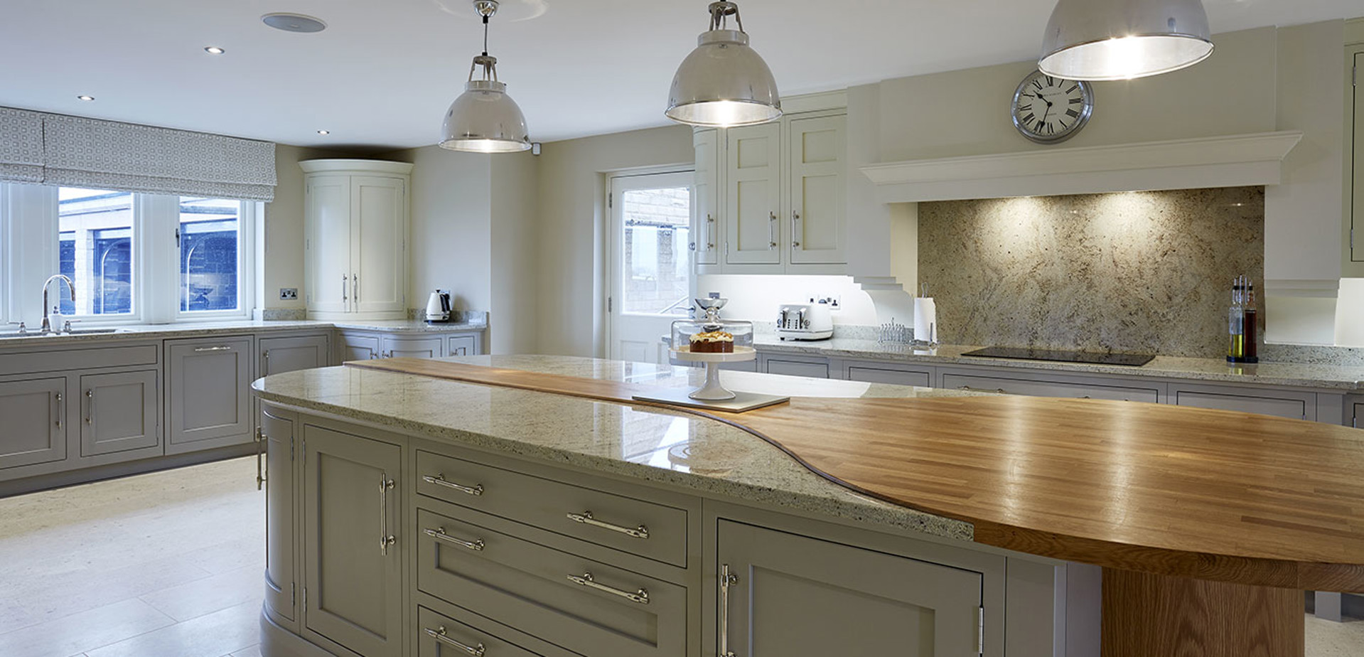 In-frame Shaker | Partridge Grey | Alabaster Modern Kitchen