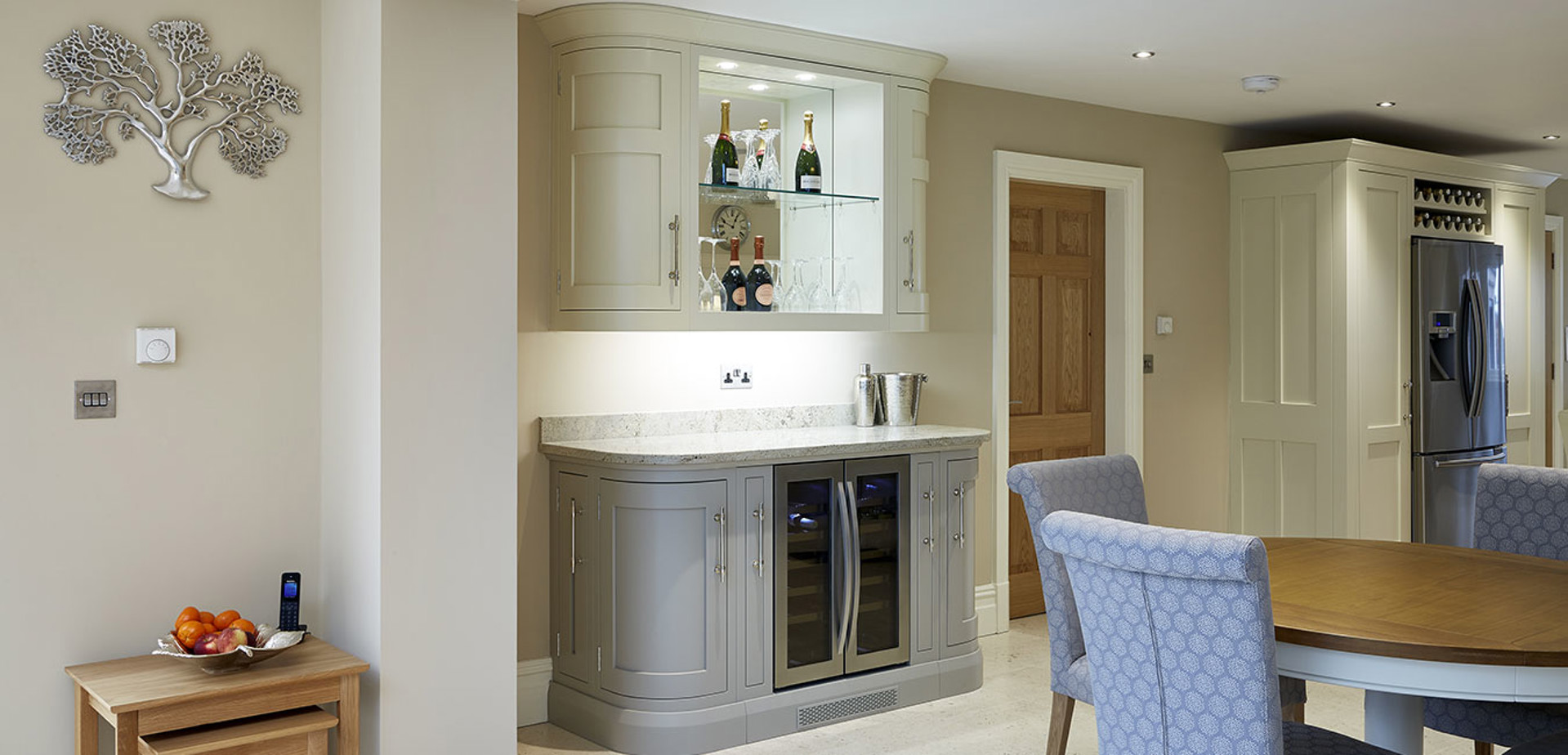 In-frame Shaker | Partridge Grey | Alabaster Modern Kitchen