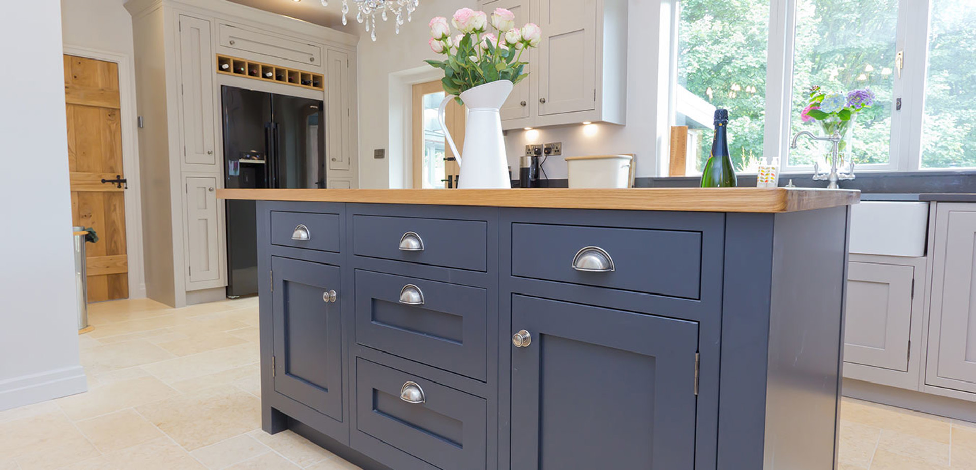 In-frame Shaker | Partridge Grey Kitchen | Charcoal Kitchen
