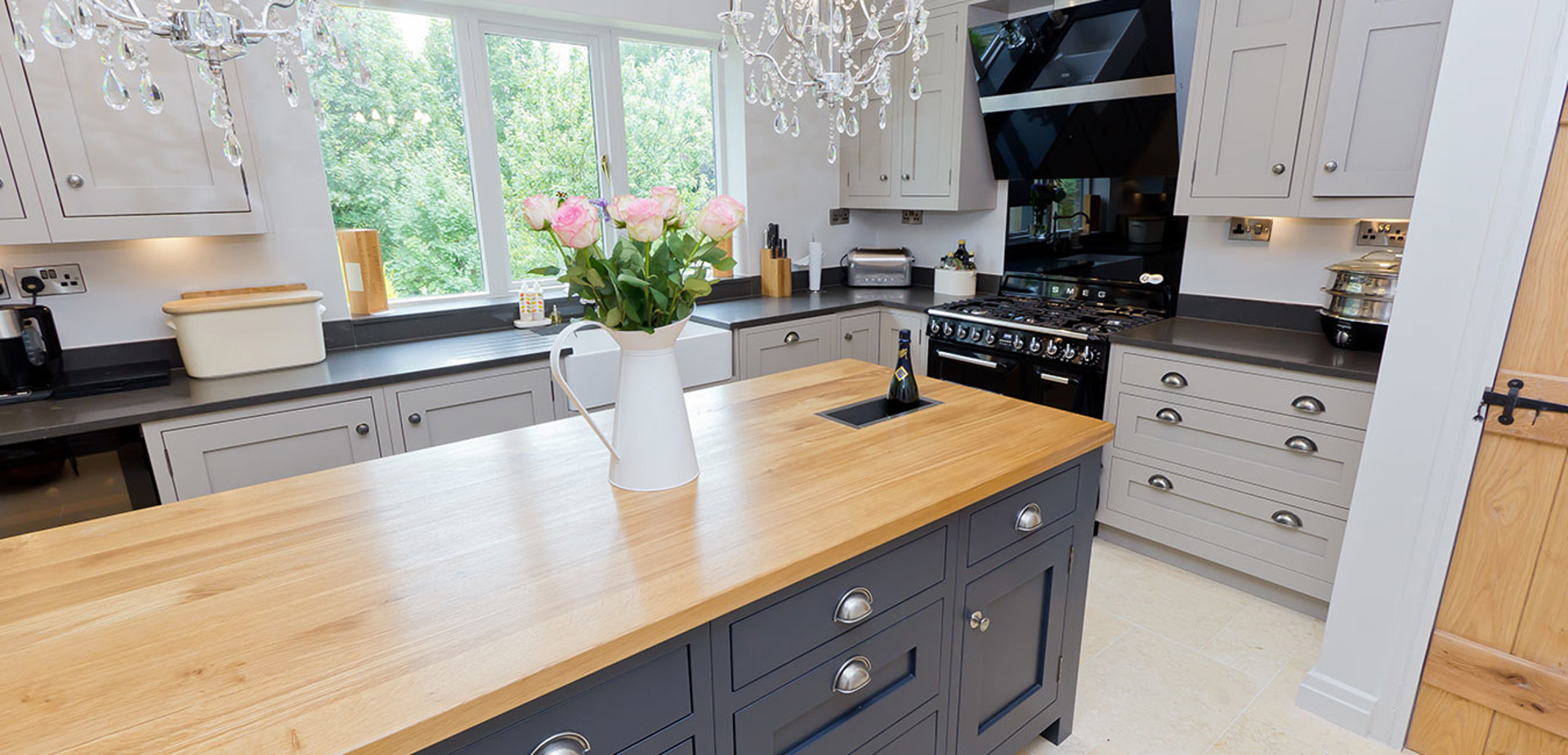 In-frame Shaker | Partridge Grey Kitchen | Charcoal Kitchen