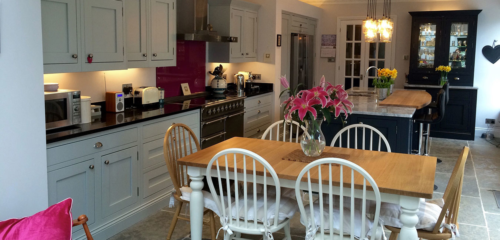 In-frame Shaker | Partridge Grey | Charcoal Shaker Kitchen