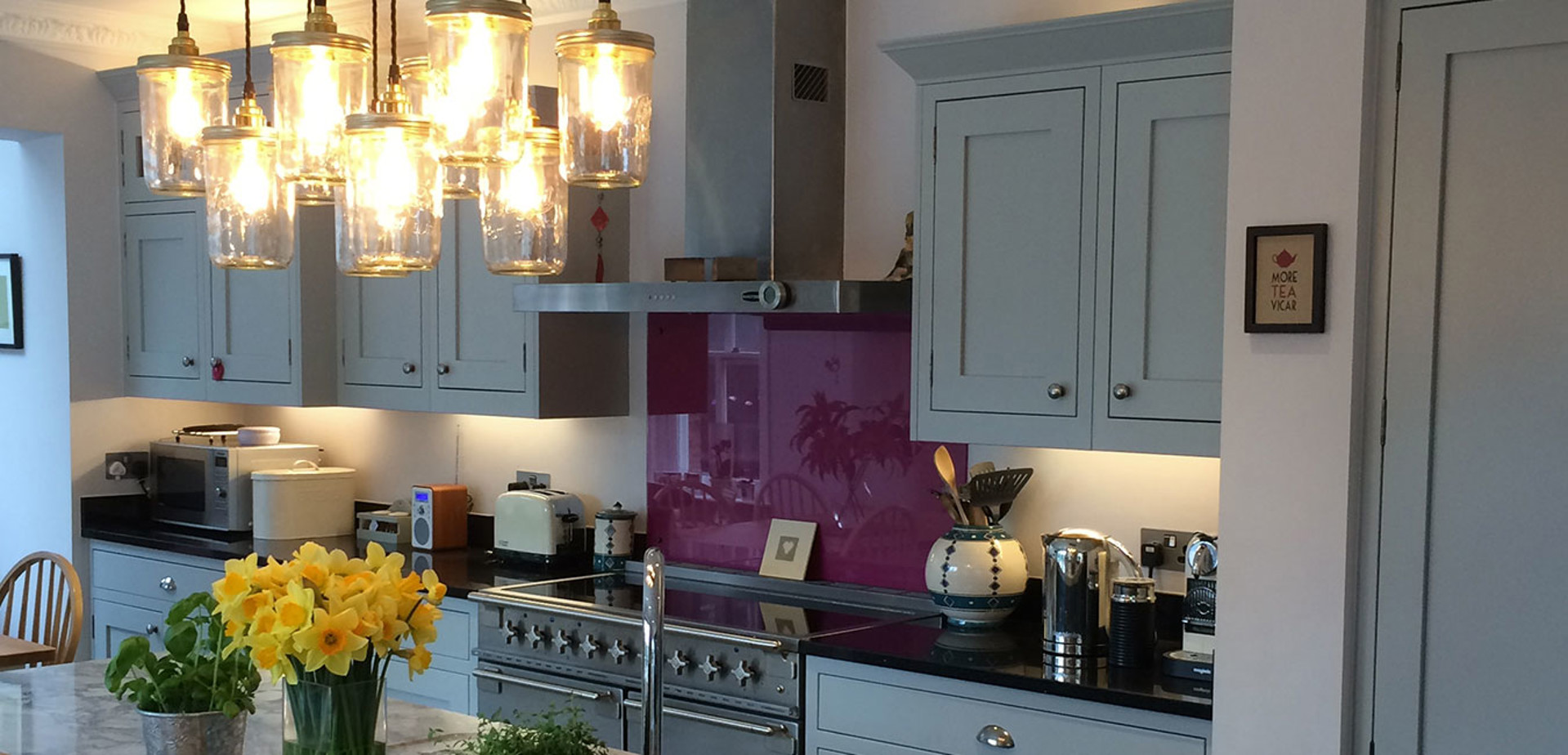 In-frame Shaker | Partridge Grey | Charcoal Shaker Kitchen