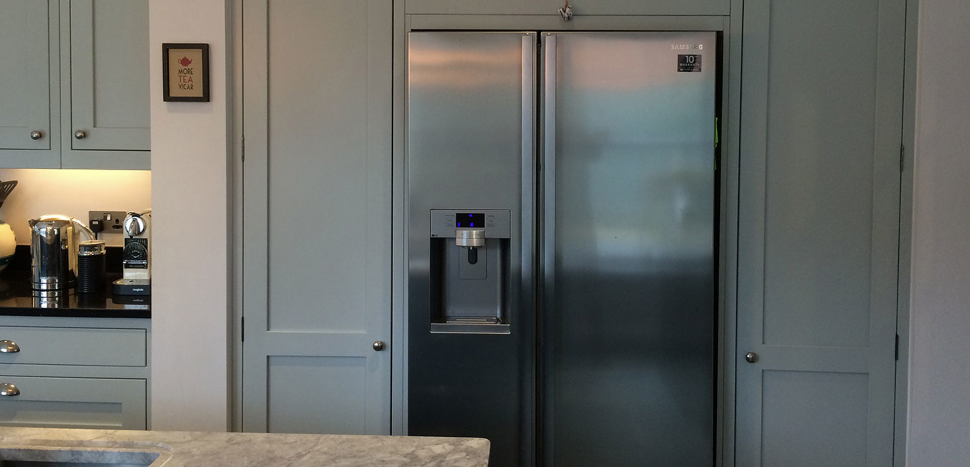 In-frame Shaker | Partridge Grey | Charcoal Shaker Kitchen