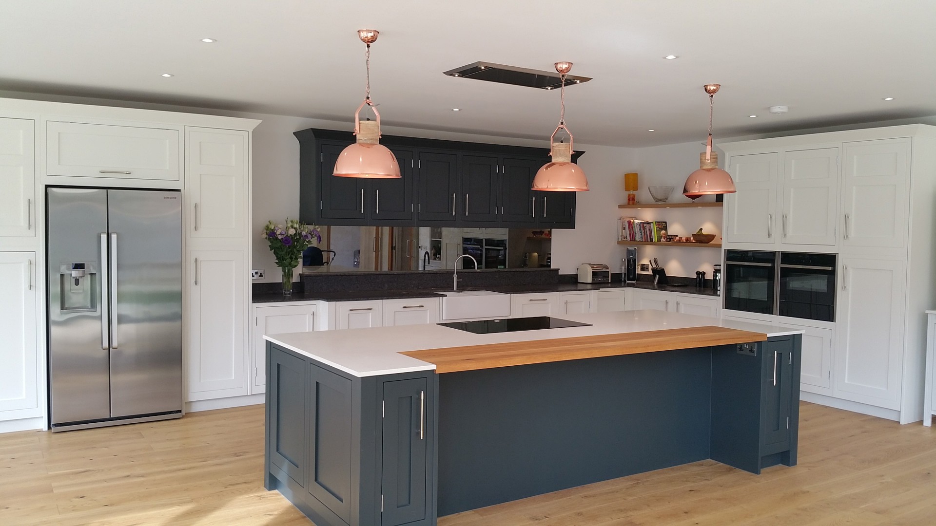 In-frame Shaker | Partridge & Graphite Grey Kitchen