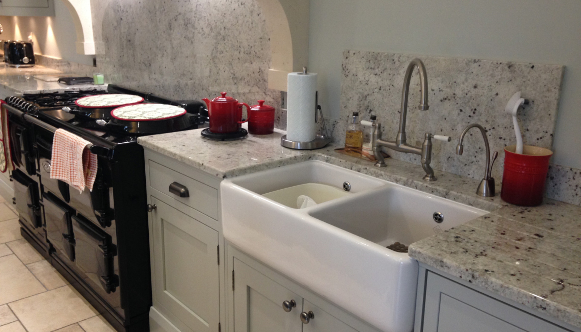 In-frame Shaker | Partridge Grey & Slate Kitchen