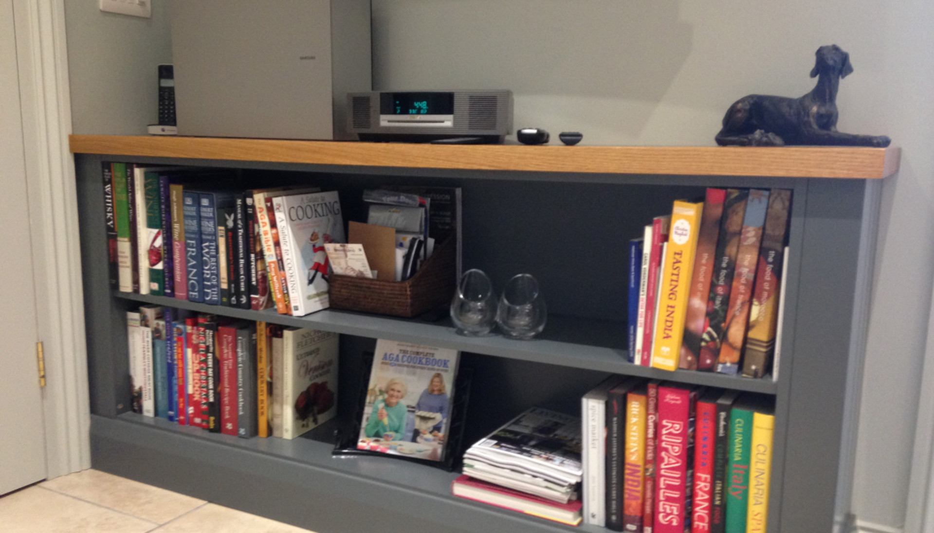 In-frame Shaker | Partridge Grey & Slate Kitchen