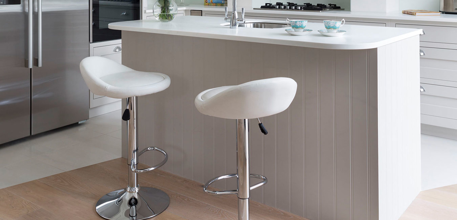 In-frame Shaker | Partridge Grey Kitchen Units