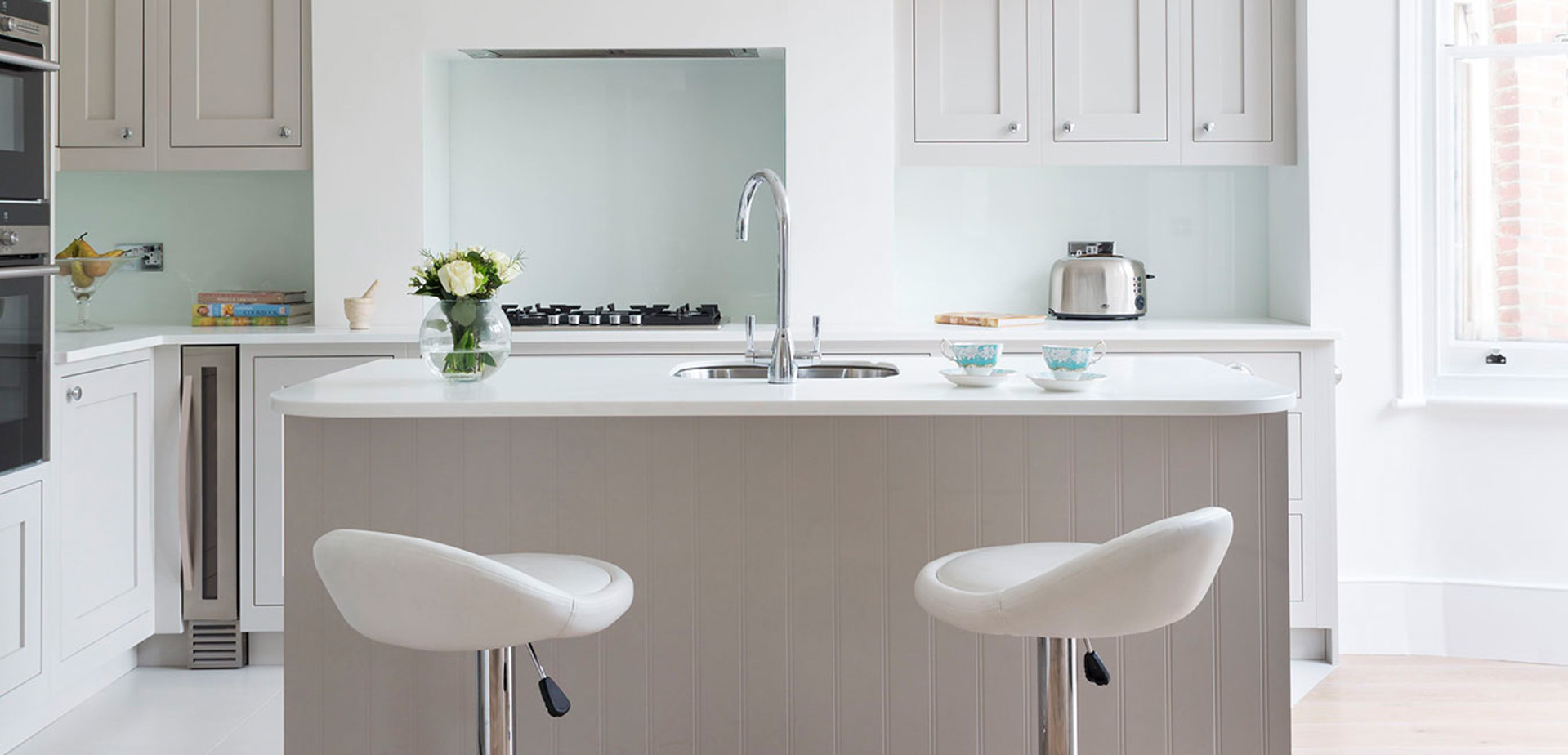 In-frame Shaker | Partridge Grey Kitchen Units