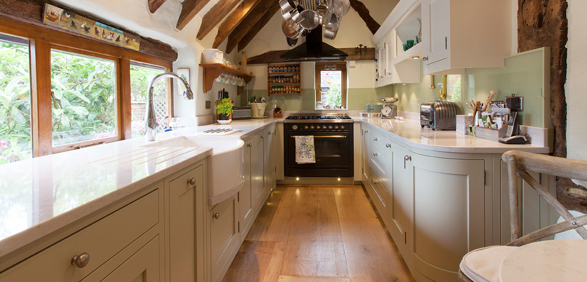 In-frame Shaker | Sage Kitchen | Porcelain Kitchen