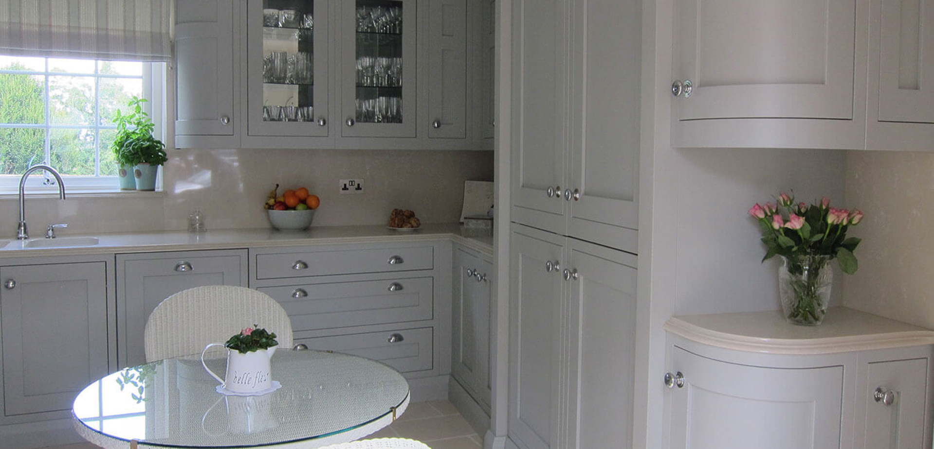 In-frame Shaker | Partridge Grey Kitchen Units