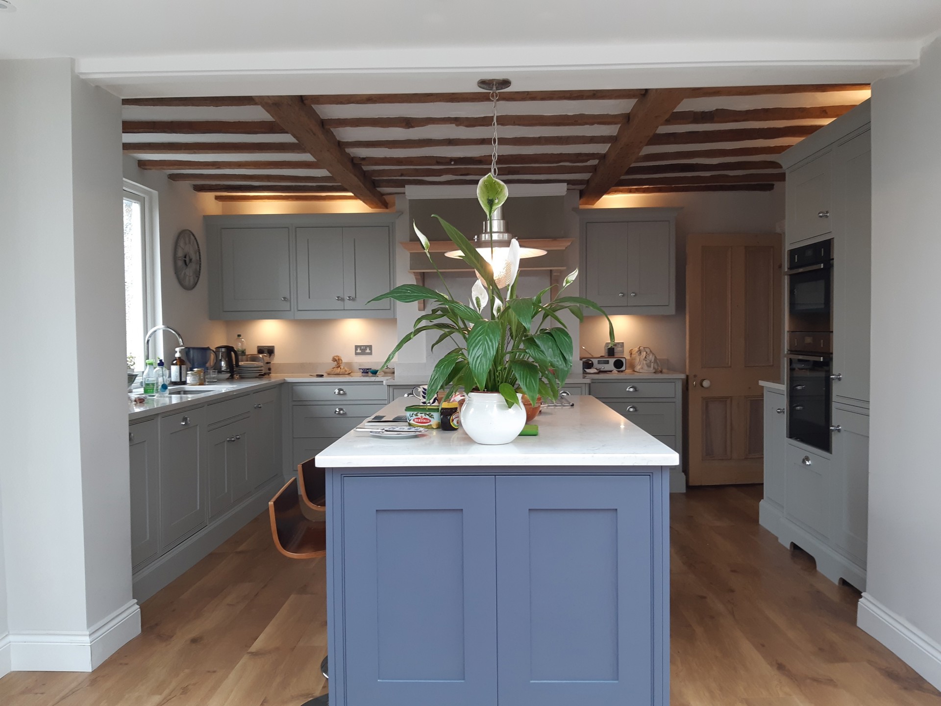 In-frame Shaker | Partridge Grey | Grey Shaker Doors