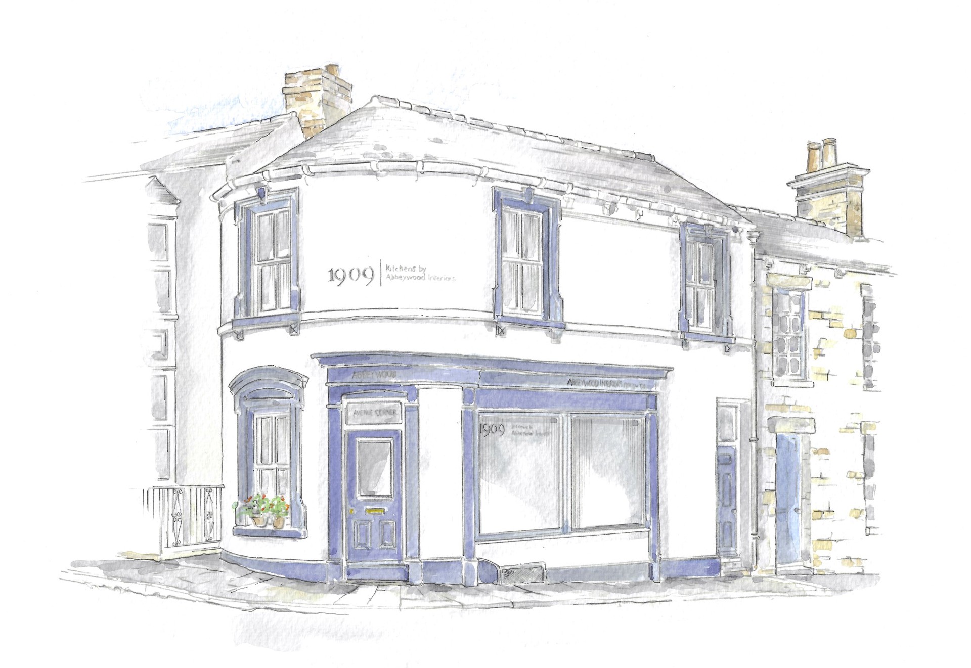 Abbeywood Interiors Ltd  water colour image