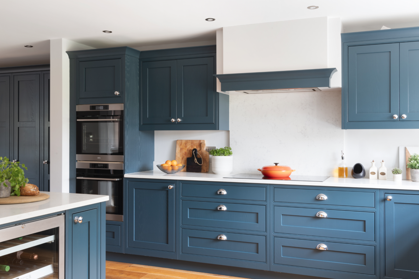 Clarendon In-Frame Kitchen in Hartforth Blue | Project 