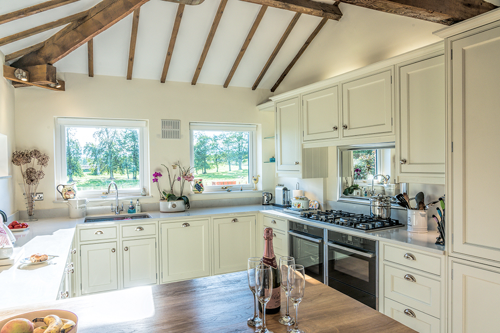 Converted Farmhouse Barn Kitchen | Timber In-Frame Design