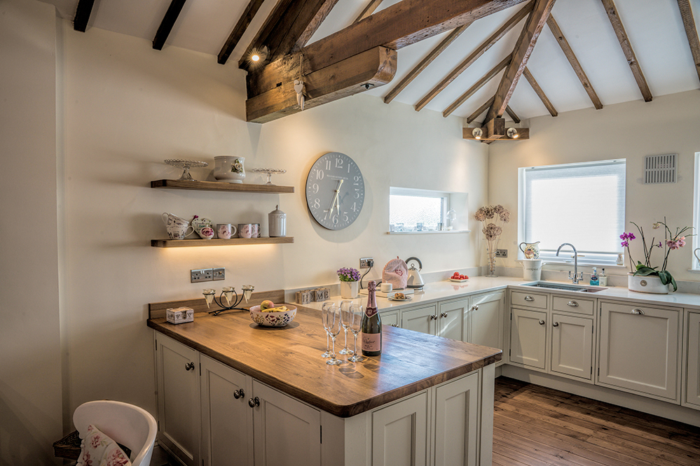 Converted Farmhouse Barn Kitchen | Timber In-Frame Design