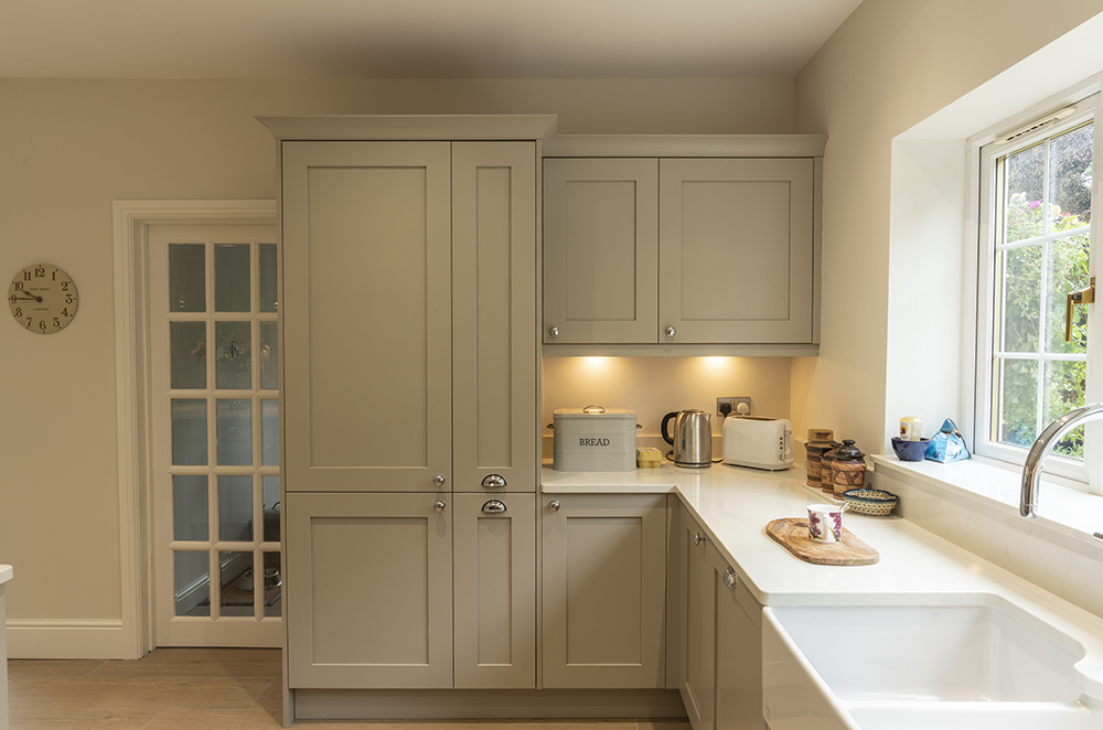 Timber Shaker Kitchen in Stone | Project 