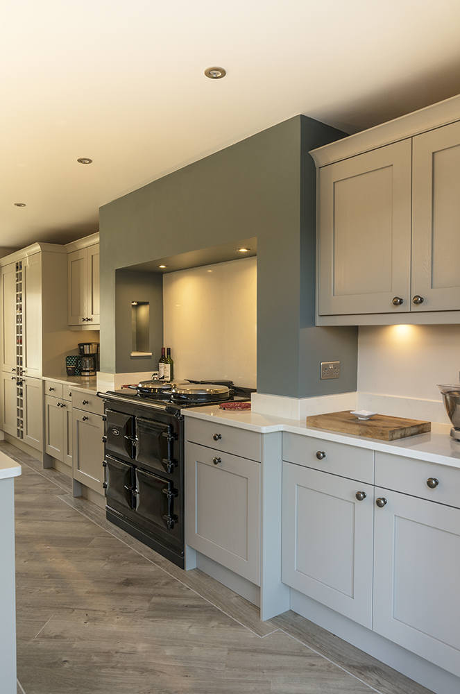 House in Haxby Kitchen | Timber Shaker in Stone | Project