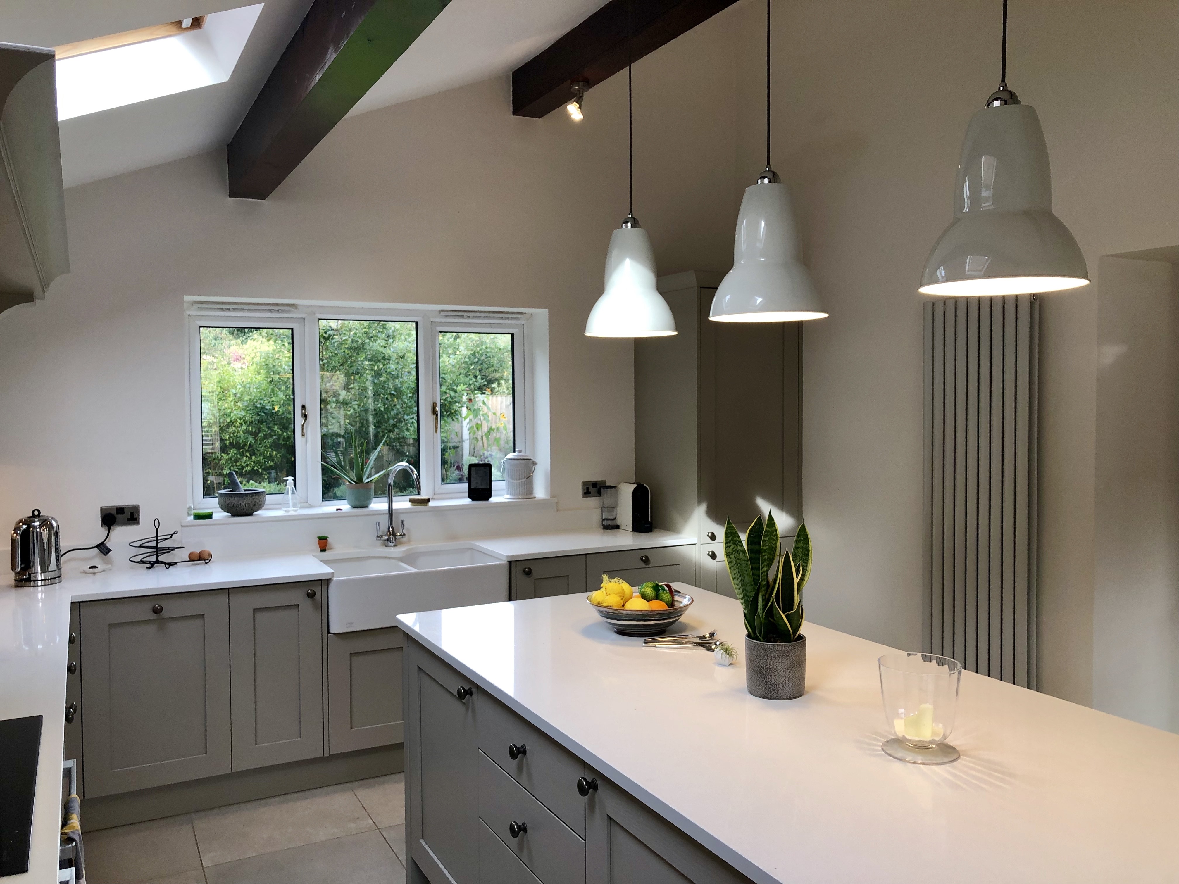 House in Kelfield Kitchen | Timber Painted Door Design 