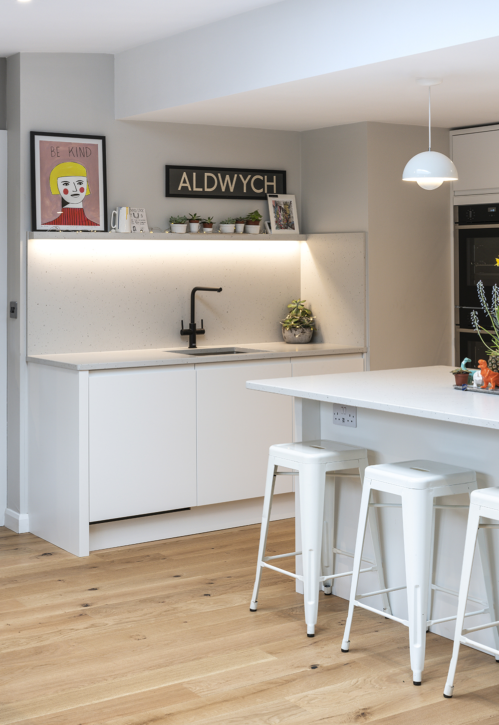 Listed Building in Fulford | Handleless J-Profile Design