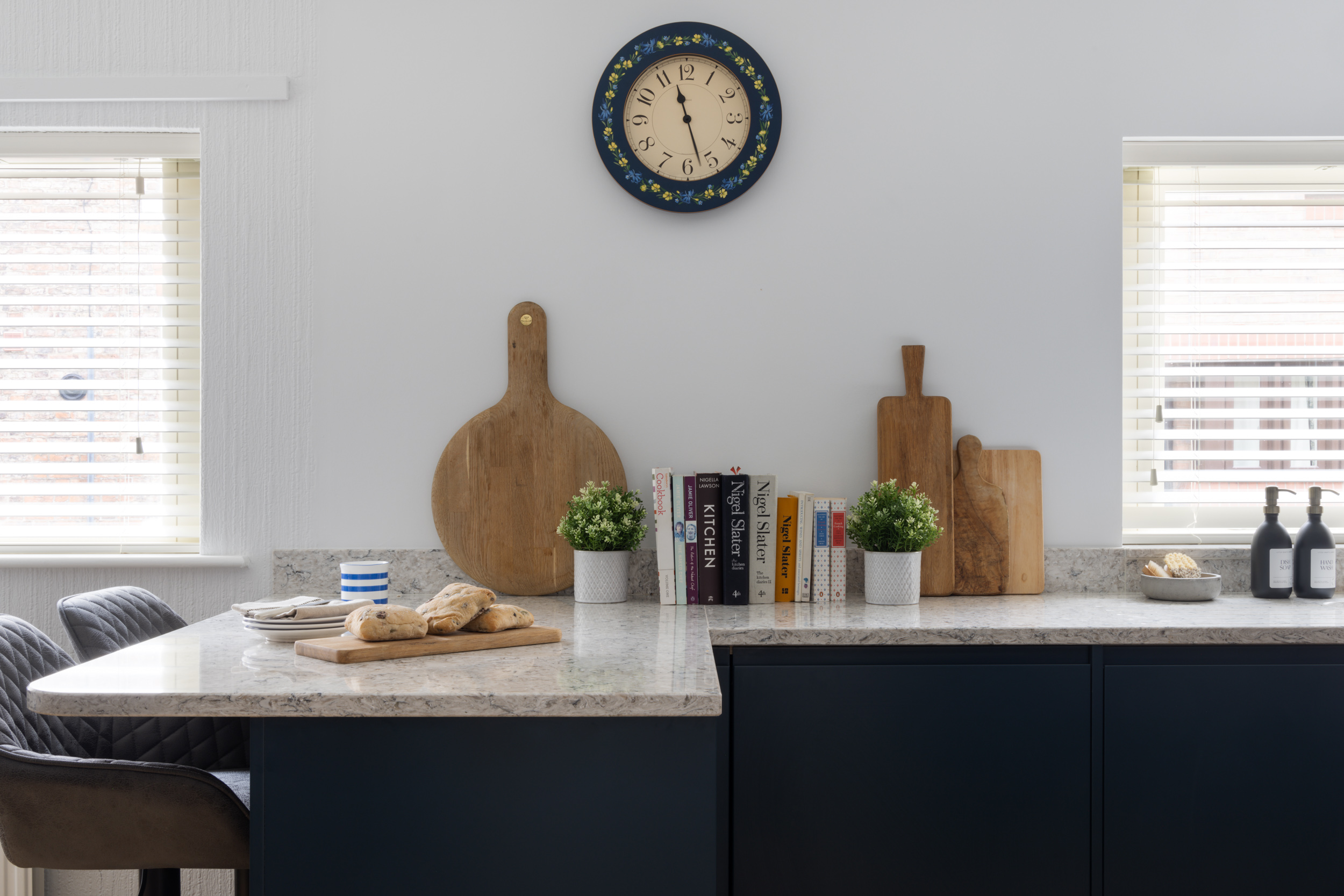 Modern Kitchen Project | Remo Hartforth Blue Design 