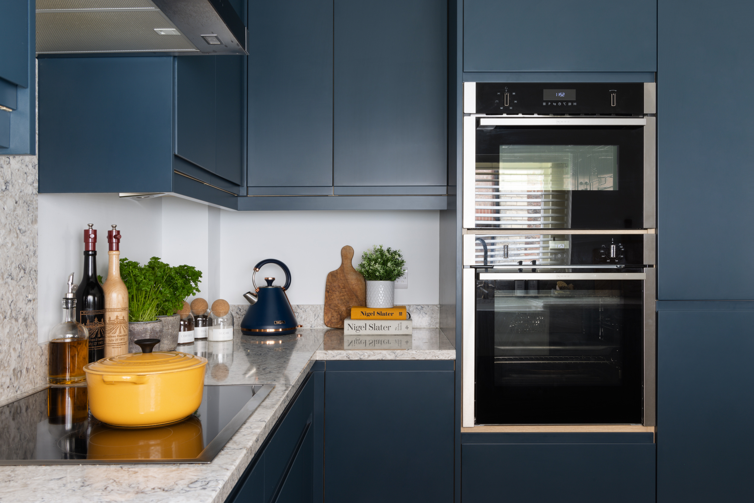 Modern Kitchen Project | Remo Hartforth Blue Design 