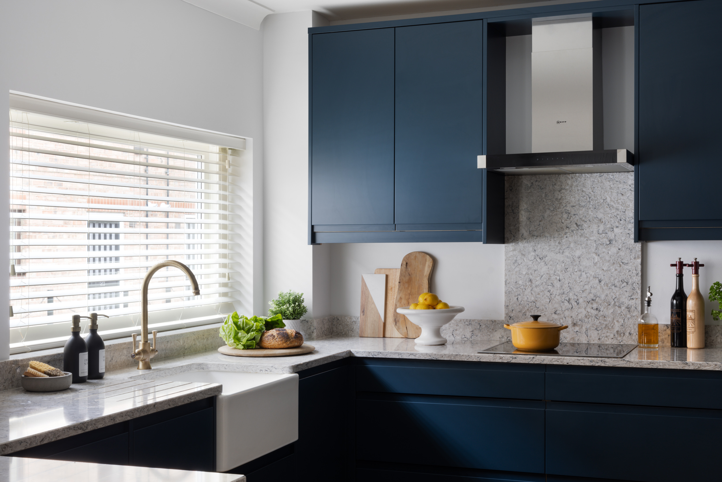 Modern Kitchen Project | Remo Hartforth Blue Design 