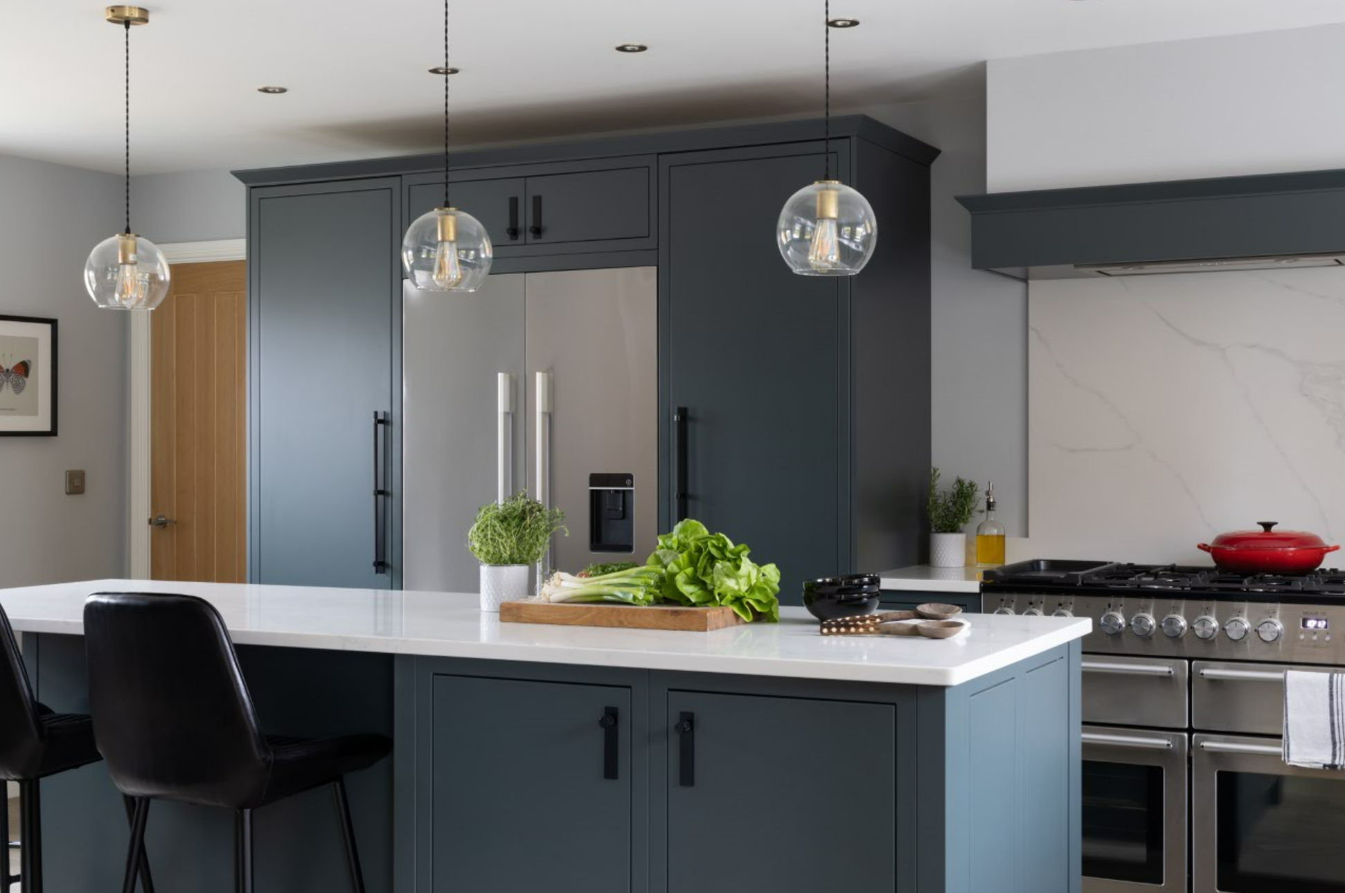 Modern Kitchen Project | 1909 Slab in Copse Green Design 