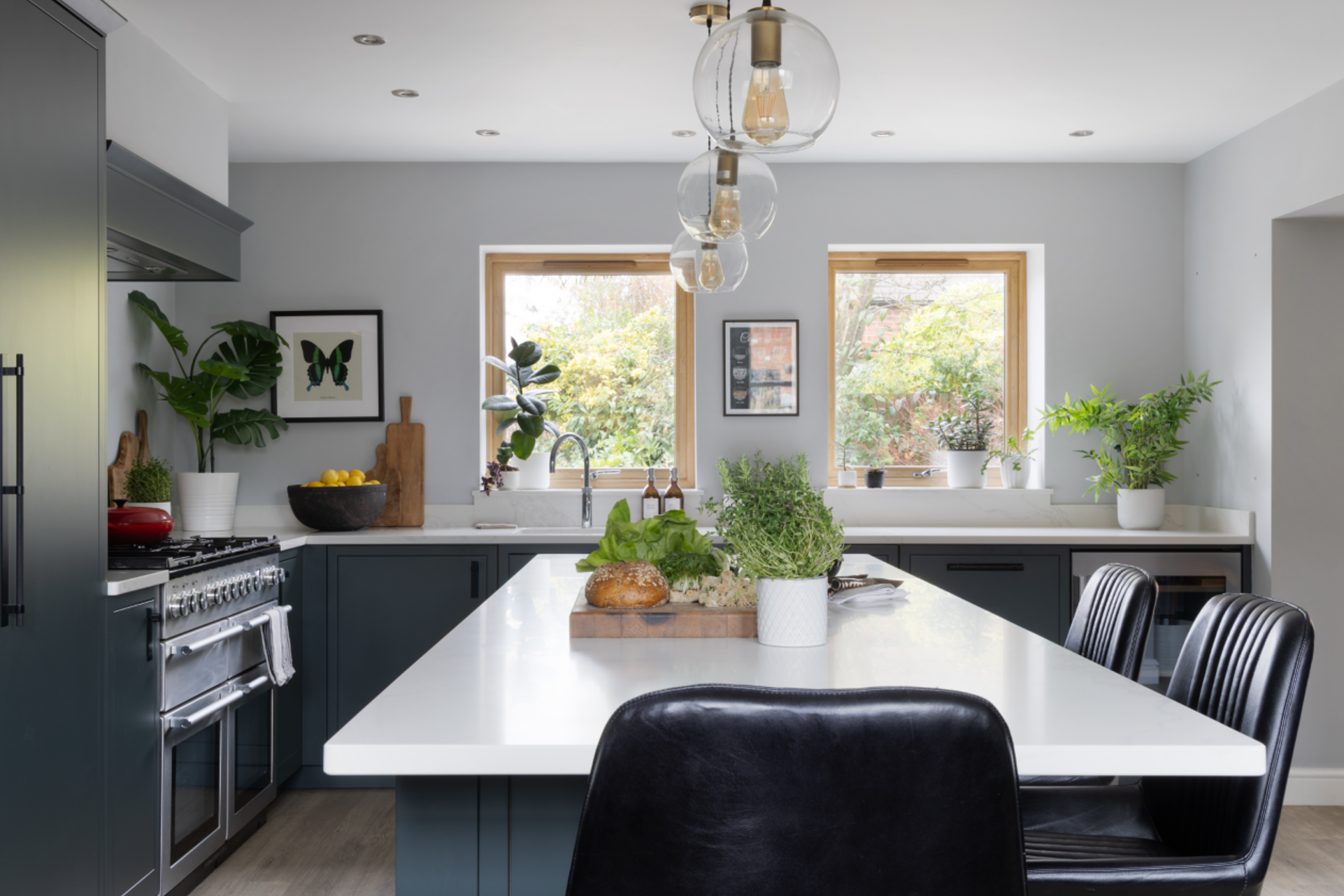 Modern Kitchen Project | 1909 Slab in Copse Green Design 