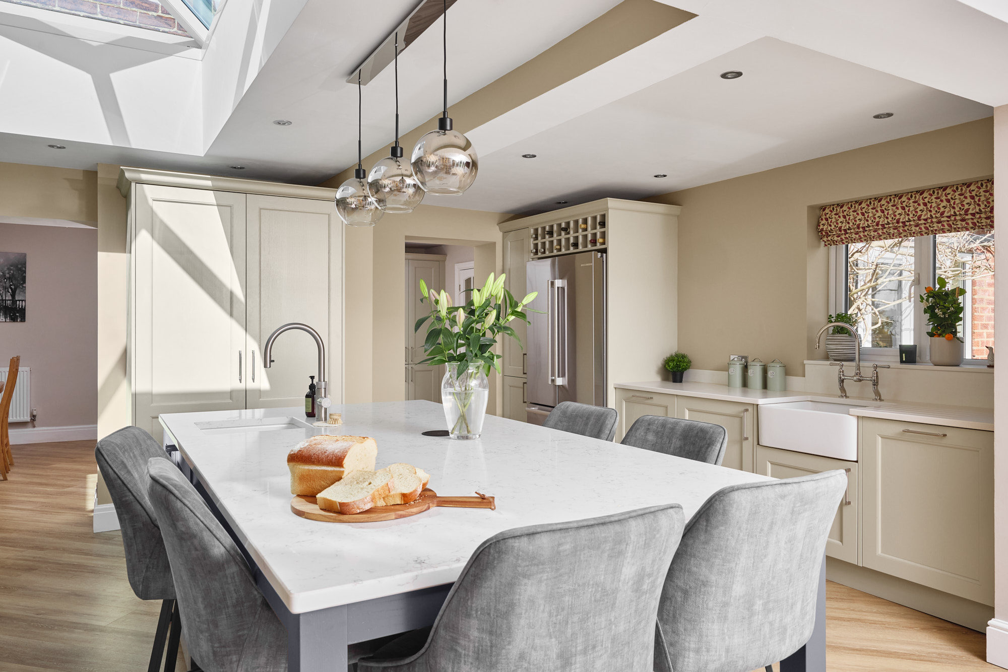 Mornington Beaded in Taupe Grey & Graphite