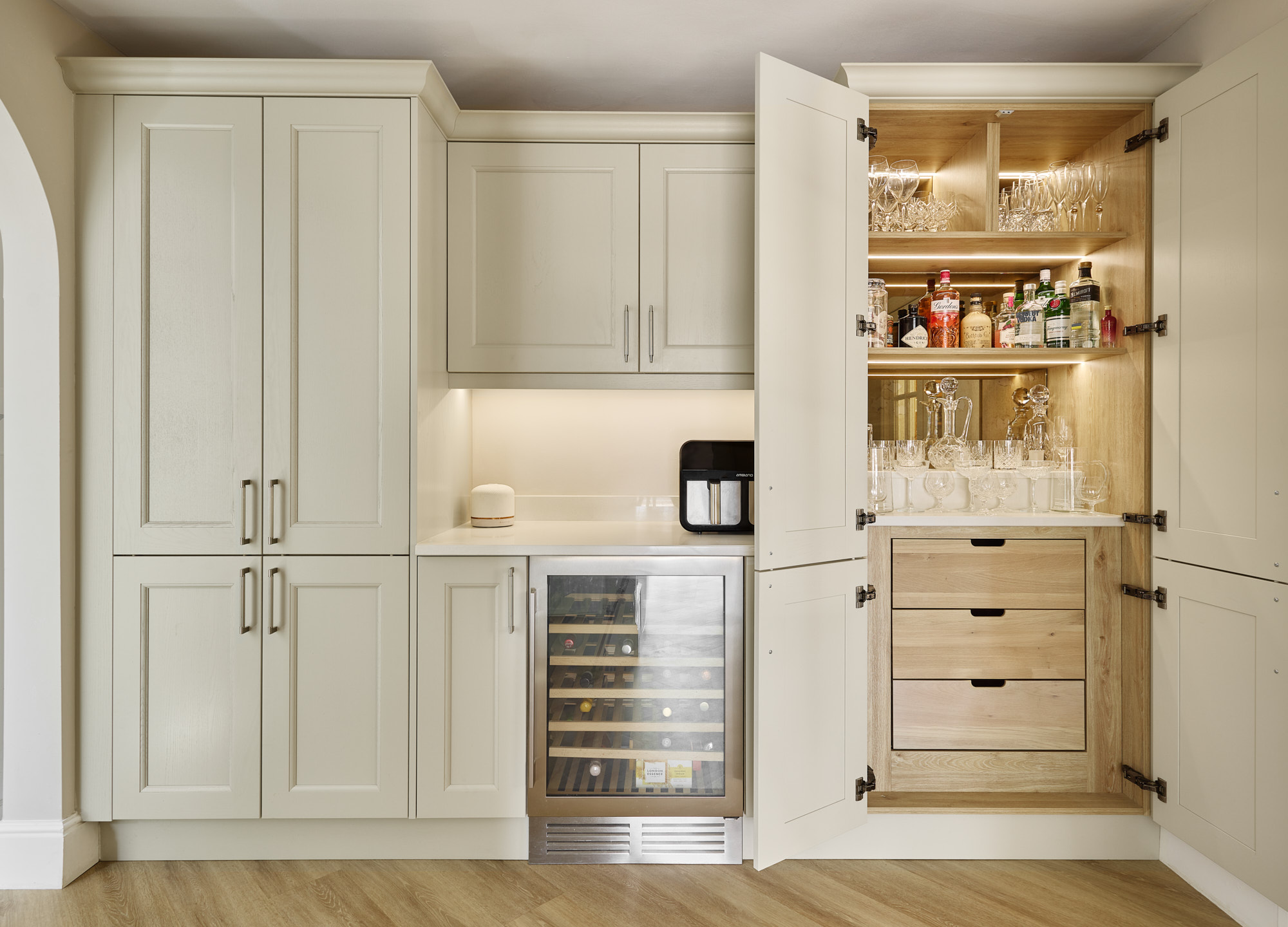 Mornington Beaded in Taupe Grey & Graphite