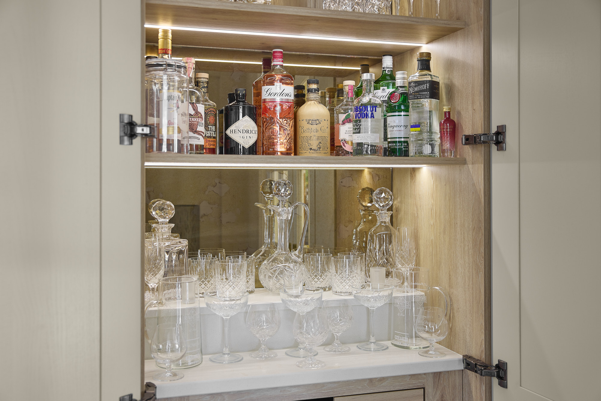 Mornington Beaded in Taupe Grey & Graphite