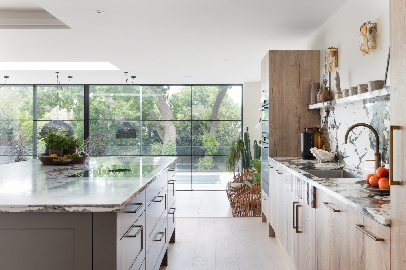 Hunton Truffle & Halifax Oak 