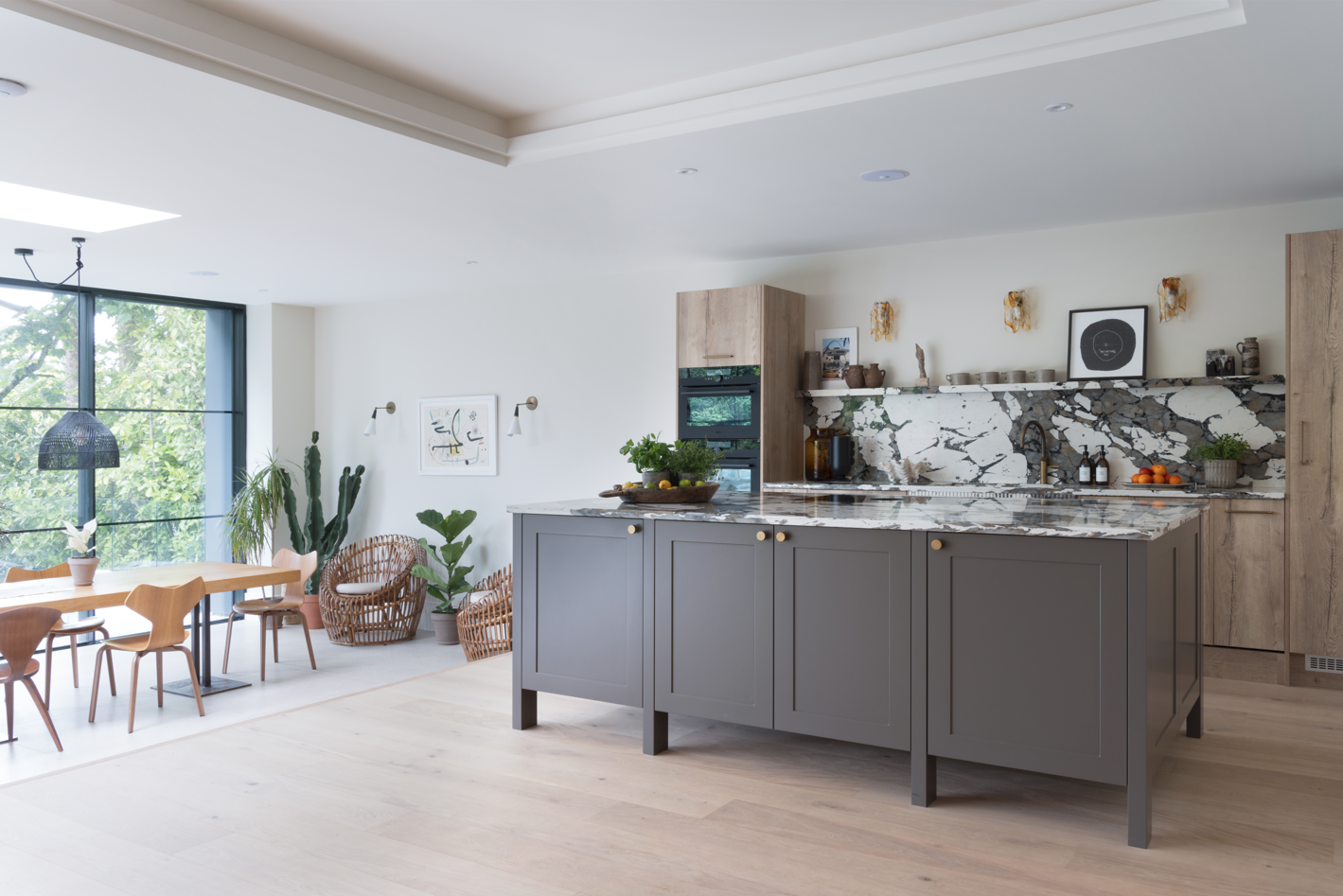 Hunton Truffle & Halifax Oak 