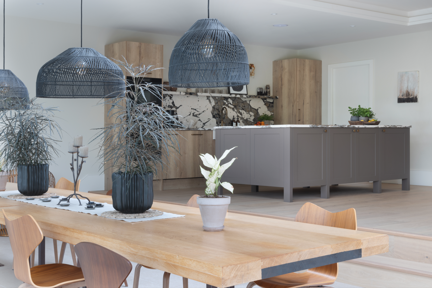 Hunton Truffle & Halifax Oak 