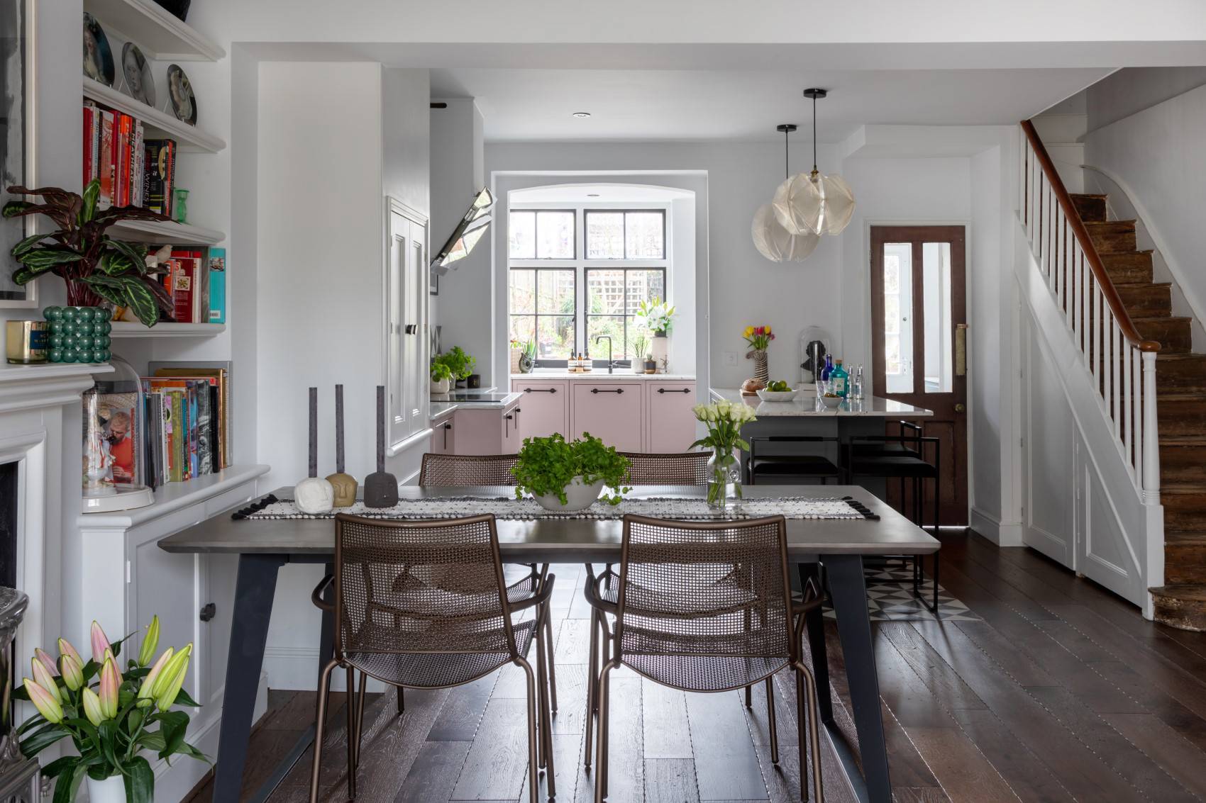 1909 Slab in Dry Rose & Slate 